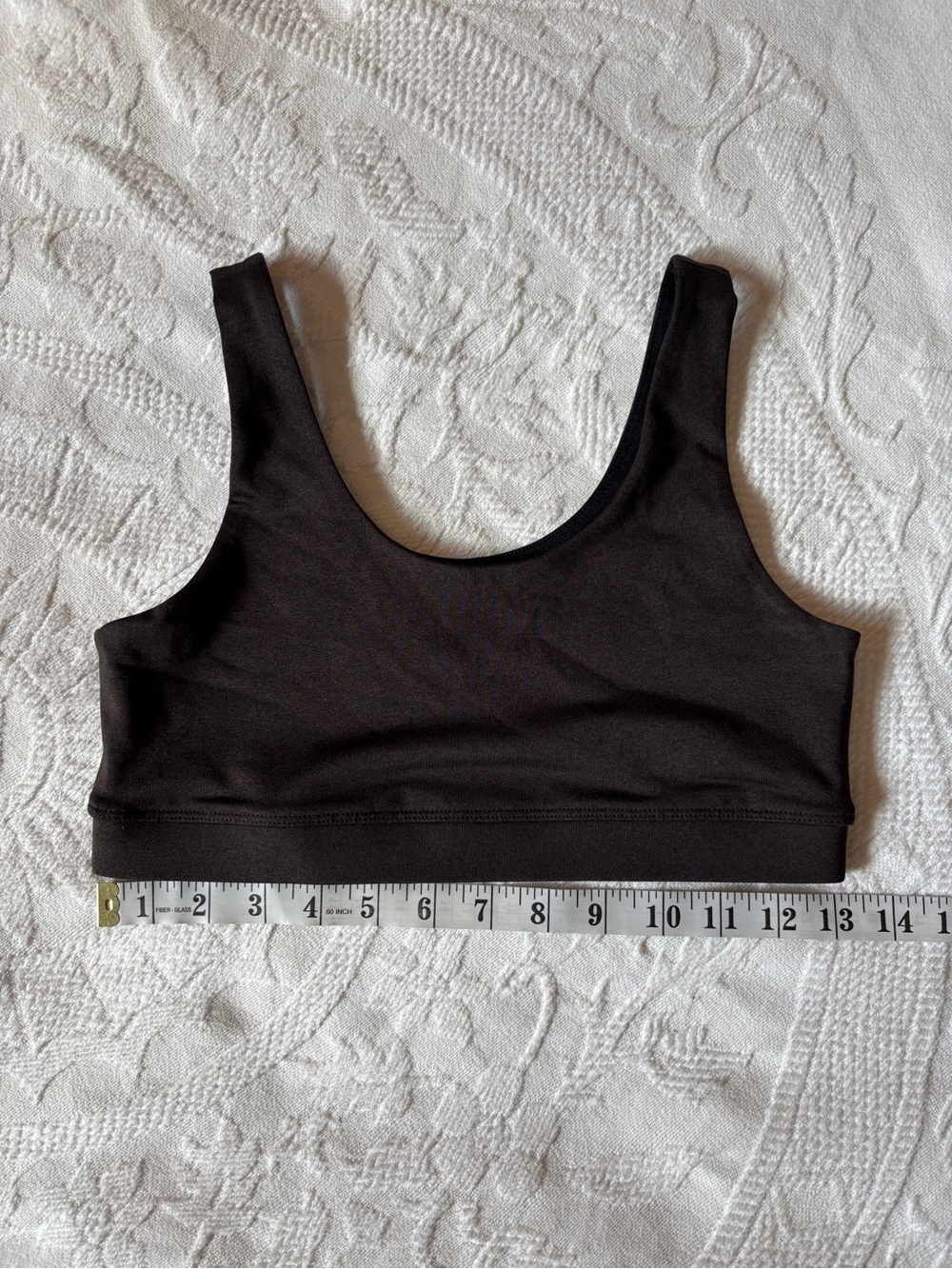 GAP Athleta Dark Brown Scoop Sports Bra